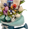 Bahama breeze chocolate and candle bouquet gift set