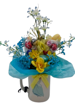 Cinderella mug bouquet