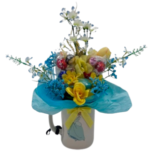 Cinderella mug bouquet