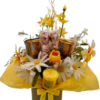 yellow fizz bouquet gift set