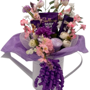 marvellous mauve bouquet gift set