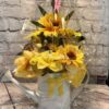 sunny daze bouquet gift set gift wrapped