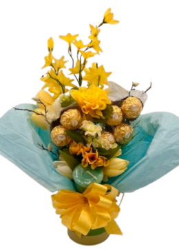 sand and sea chocolate bouquet