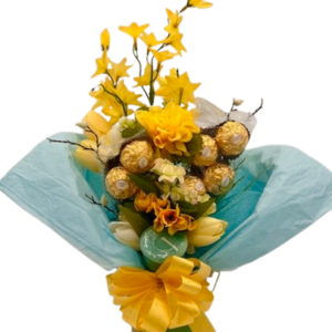 sand and sea chocolate bouquet