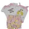 babynblooms welcome bouquet in pink baby wear