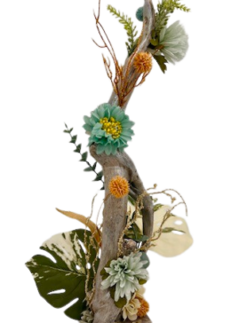 Pacific Serenity Floral Art table centerpiece