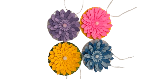 charming chrysanthemum gift tags