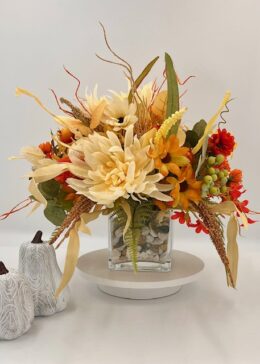 Autumn Sunrise Table centerpiece