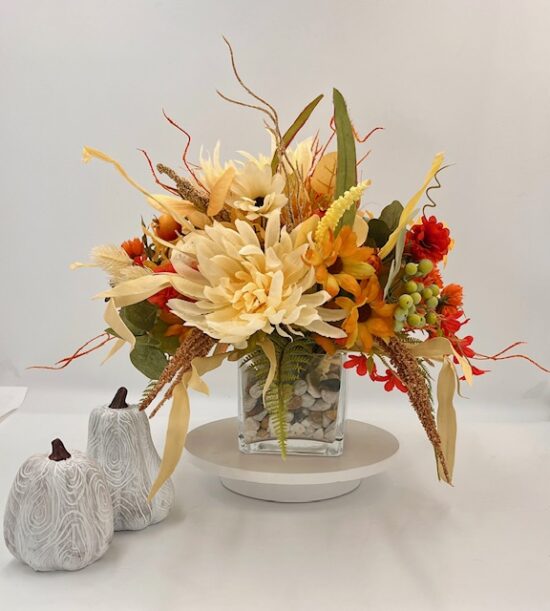 Autumn Sunrise Table centerpiece