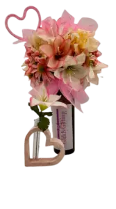heart shape eco vase