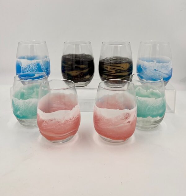 tide and glow glassware