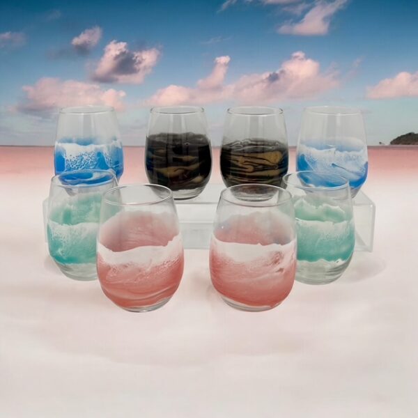 tide and glow glassware