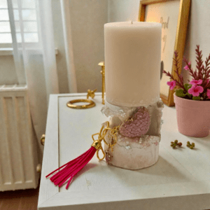 Gemnest candle holder and trinket box